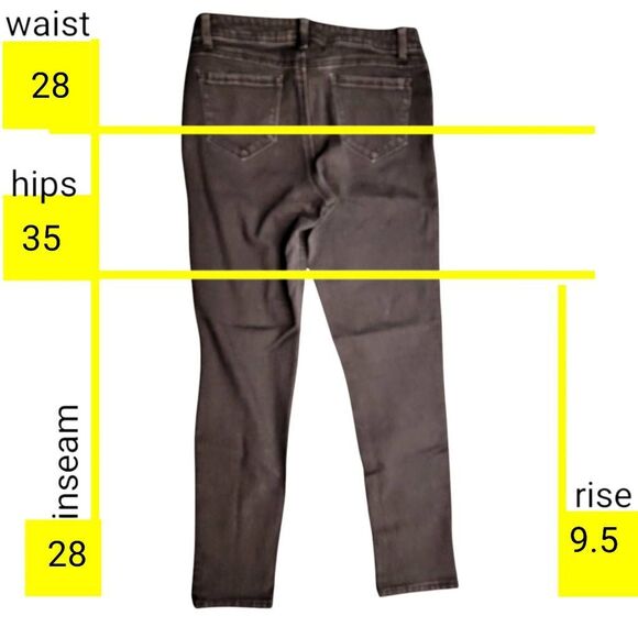 AG Denim Black Skinny Stretch Jeans - Picture 4 of 11